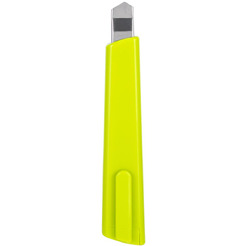 Нож канцелярский 9 мм DELI 2038GREEN