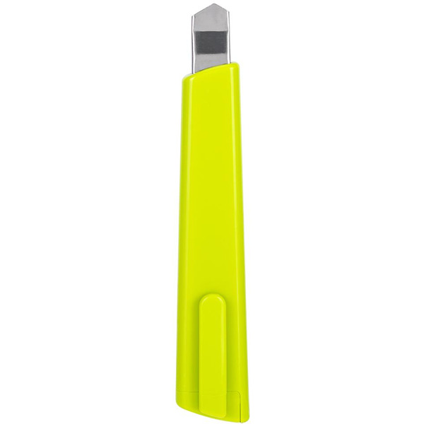 Нож канцелярский 9 мм DELI 2038GREEN