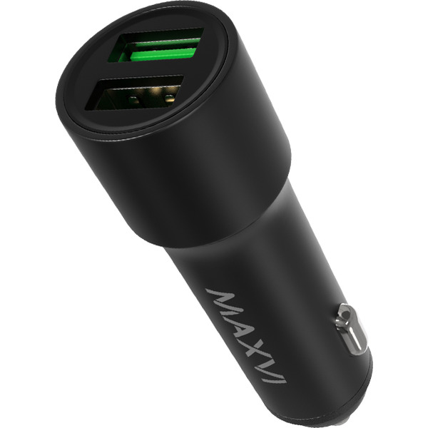 Автомобильное зарядное Maxvi CCM-M242 (черный)
