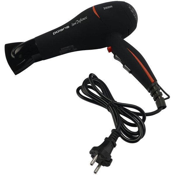 Фен POLARIS PHD2038Ti(черный)