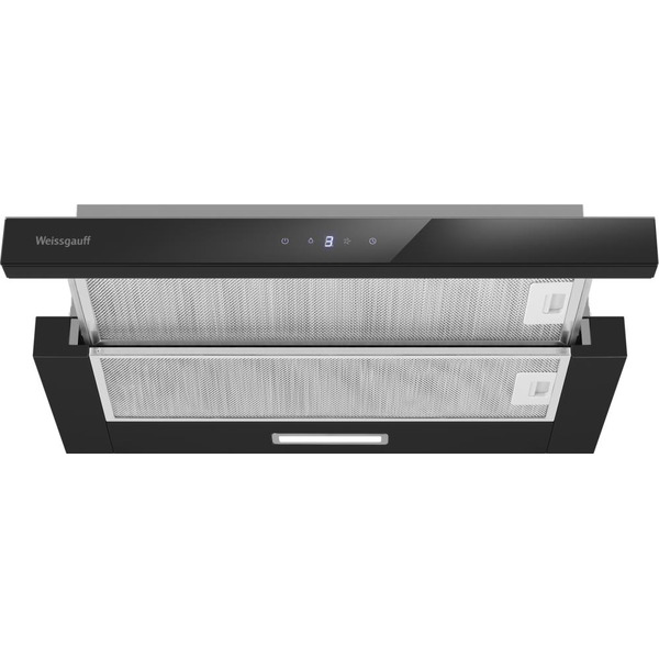 Вытяжка WEISSGAUFF TEL 600 2M Touch Black Glass