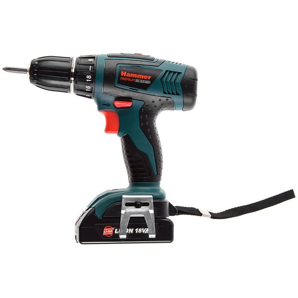 Дрель-шуруповерт Hammer ACD185Li 2.0 Premium