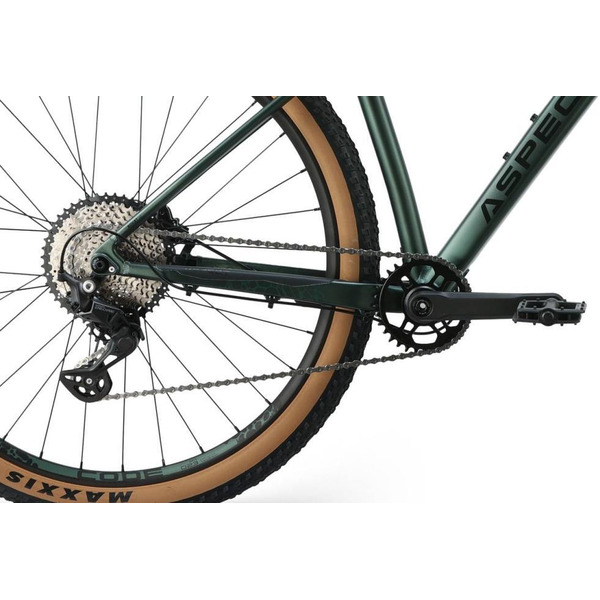 Велосипед Aspect AMP Pro 29 (2025) (L (20"), Зеленый)