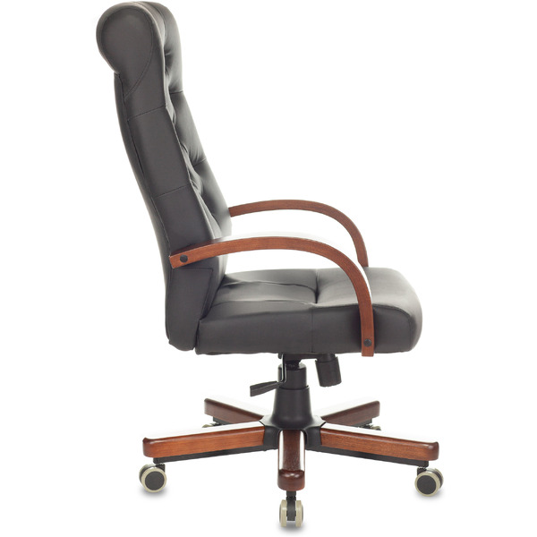 Кресло Бюрократ T-9928WALNUT/ECO-B (черный)
