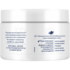 Маска для волос ДАВ Глубокое питание и восстановление с манго 300мл