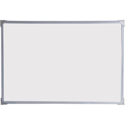 Доска магнитно-маркерная Silwerhof белый 90x120см алюминиевая рама лоток для аксессуаров