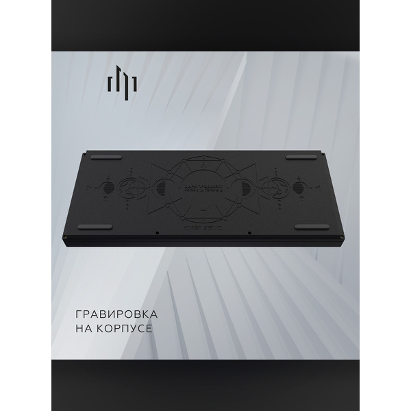 Клавиатура Дарк Проджект СМ81 Zeno DP-CM81ZBC (g3ms Sapphire, черный)
