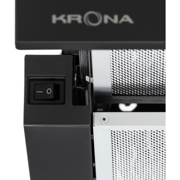 Кухонная вытяжка Krona Kamilla T 600 2 мотора (черный)