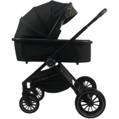 Детская универсальная коляска BubaGo BLOOM 2in1 BG 134-1 (черный)