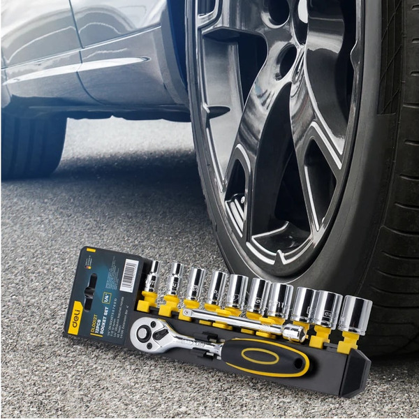 Набор торцевых головок Deli EDL0012T