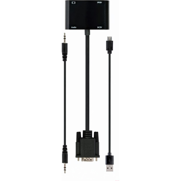 Адаптер Gembird A-VGA-HDMI-02