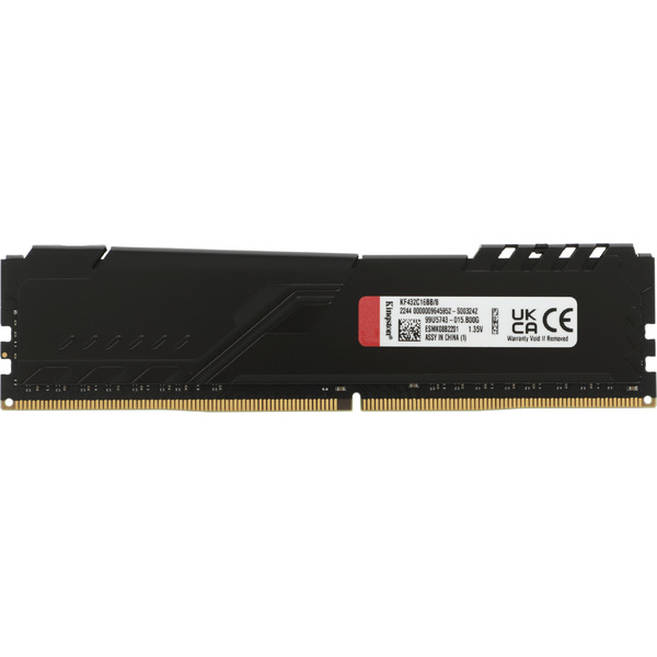 Оперативная память Kingston FURY Beast 8GB DDR4 PC4-25600 KF432C16BB/8