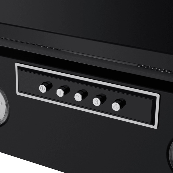 Кухонная вытяжка MAUNFELD Bridge 50 (черный/черное стекло)