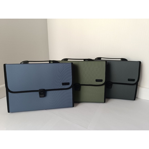 Папка-портфель DELI 5556GRAY