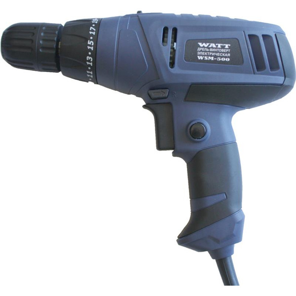 Дрель-шуруповерт WATT WSM-500 New (2.500.010.00)