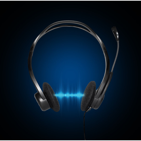 Наушники с микрофоном Logitech Headset PC 960 (981-000100)