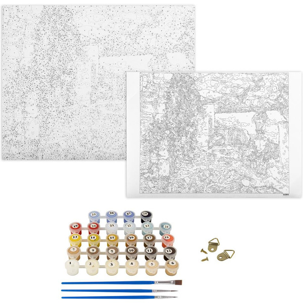 Картина по номерам ОСТРОВ СОКРОВИЩ «Чайки южных берегов» 662894