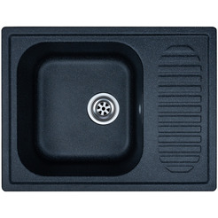 Кухонная мойка Granrus GR-645 (черный)