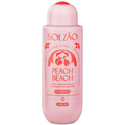 Гель для душа Solzao Peach Beach с экстрактом персика 400 мл