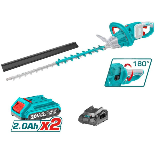 Кусторез Total THTLI400282 (с 1-им АКБ)