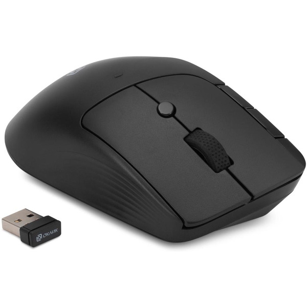 Мышь OKLICK 501MW (черный)
