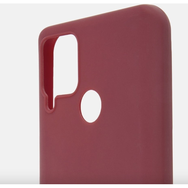 Накладка Case Matte для Samsung Galaxy A41 (темно-бордовый)