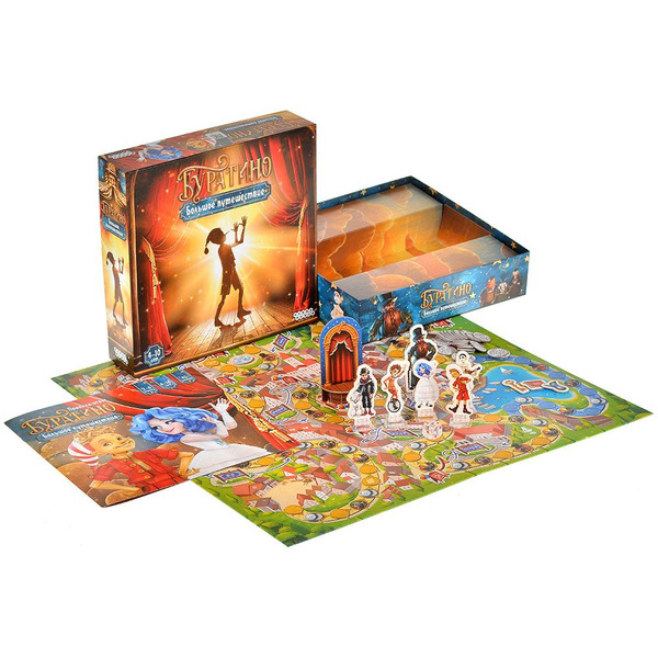 Настольная игра Hobby World Буратино: Большое путешествие 952227