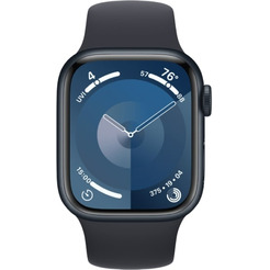 Смарт часы Apple Watch S9 GPS 41mm Midnight MR8W3LW/A (ремешок S/M)
