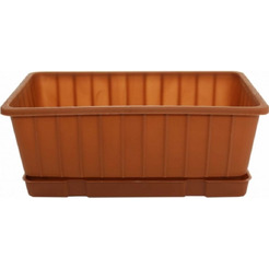 Ящик балконный Радиан КЛАССИК 4.5л 31см терракотовый