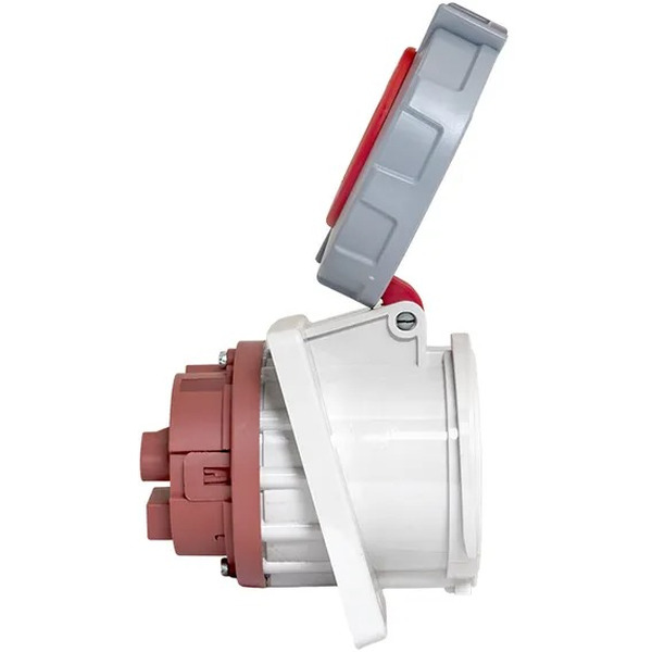 Розетка стационарная внутренняя угловая EKF 4342 3Р+РЕ 63А 380В IP67 PROxima