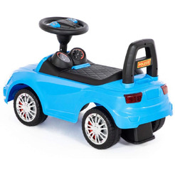 Каталка Полесье SuperCar №5 84521 (голубой)