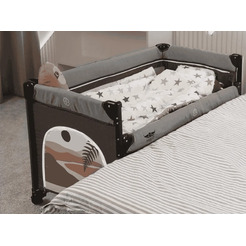 Манеж-кровать Martin Noir Nearby (vinson grey)