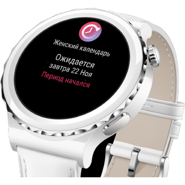 Умные часы Huawei Watch GT 3 Pro Ceramic 43 мм (FRG-B19) Gold Bezel с керамическим ремешком