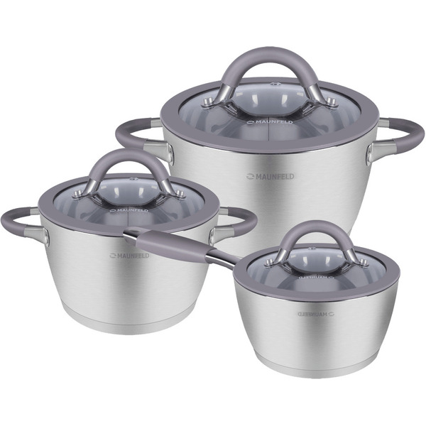 Набор кастрюль MAUNFELD Leona MF124LN01ST