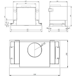 Вытяжка Akpo Neva Glass Eco 60 wk-4 (черный/нержавеющая сталь)