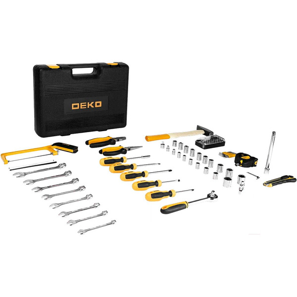 Набор инструмента для дома и авто DEKO DKMT89 (065-0737), 89 предметов
