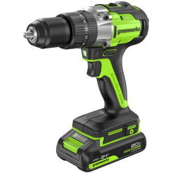 Ударная дрель-шуруповерт Greenworks GD24DD60 3704107CUA