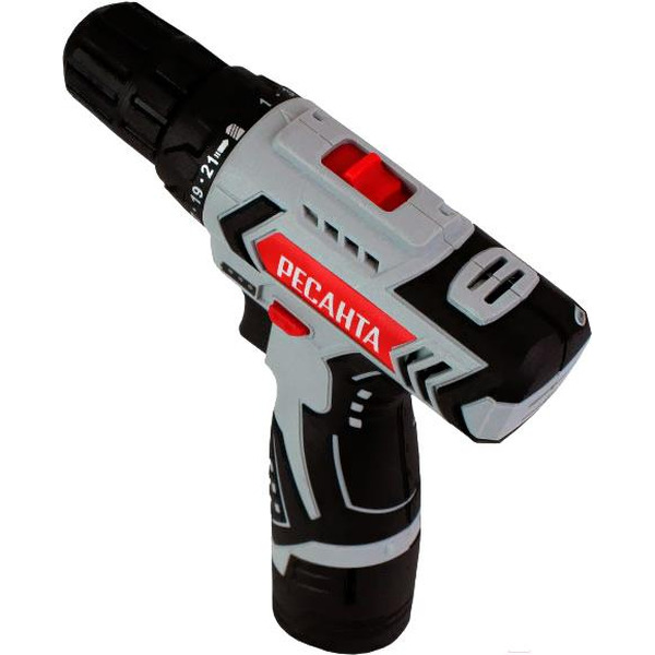 Дрель-шуруповерт Ресанта ДА-12-2ЛК (75/14/2)