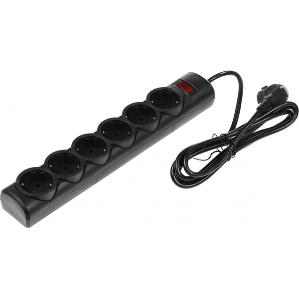 Сетевой фильтр DEFENDER DFS 151 (черный)