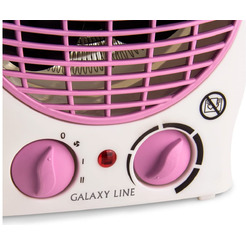 Тепловентилятор Galaxy Line GL8176 (белый/сиреневый)
