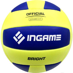 Мяч волейбольный Ingame Bright (синий/желтый)