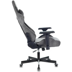 Кресло игровое Zombie VIKING 7 KNIGHT Fabric (серый Loft)