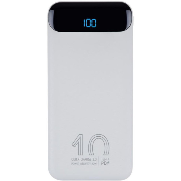 Внешний аккумулятор RIVACASE VA2540 (10 000mAh) White