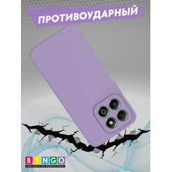 Бампер Bingo Liquid TPU для HONOR X7c Фиолетовый