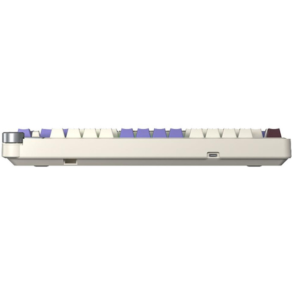 Клавиатура AULA AU75 (бежевый/фиолетовый/красный)