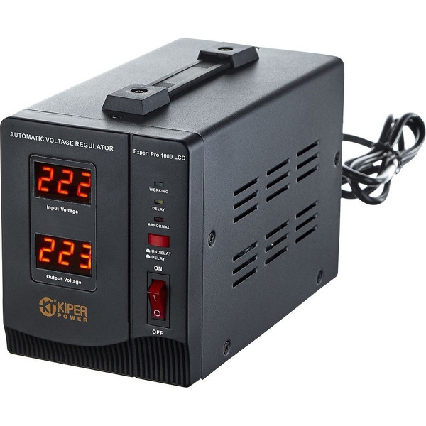 Стабилизатор напряжения Kiper Power Expert Pro 1000 LCD
