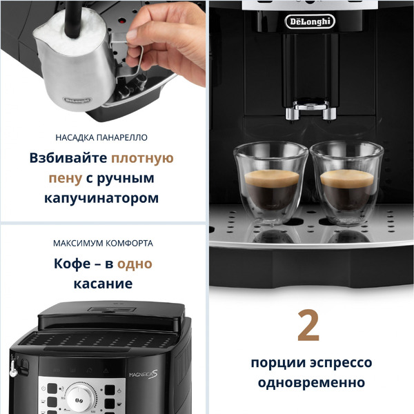 Кофемашина DeLonghi Magnifica S ECAM22.110.B