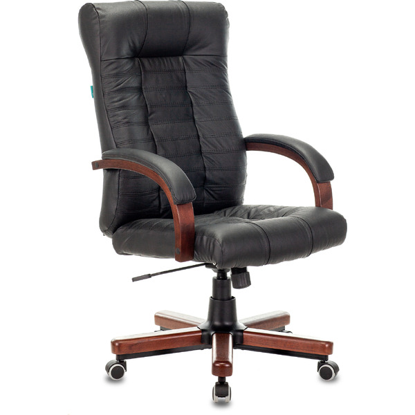 Кресло Бюрократ KB-10WALNUT(черный)