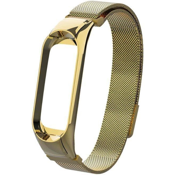 Ремешок Bingo Magnetic для Xiaomi Mi Band 3/4 Золотистый