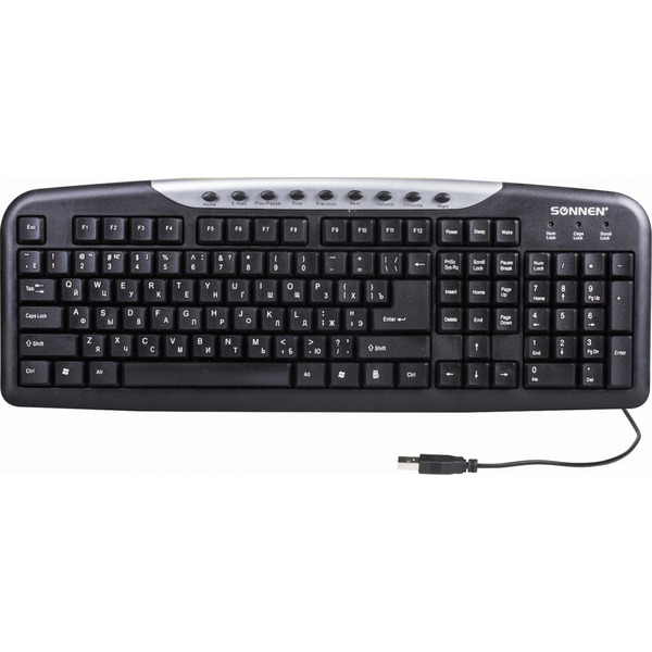 Набор проводной SONNEN KB-S110